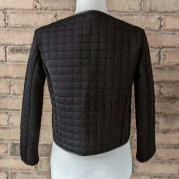 Club Monaco quilted black jacket - Picture 4 of 5